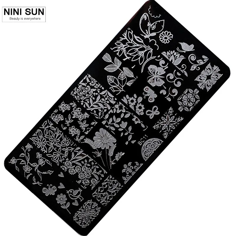 New Arrival 1 Sheet Lace Series Stamping Nail Art Image Plate 6*12cm Stainless Steel Template Polish Manicure Stencil Tools
New Arrival 1 Sheet Lace Series Stamping Nail Art Image Plate 6*12cm Stainless Steel Template Polish Manicure Stencil Tools
