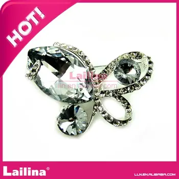 Retro big arcylic butterfly brooch crystal rhinestone brooch pin for garment decoration
Retro big arcylic butterfly brooch crystal rhinestone brooch pin for garment decoration