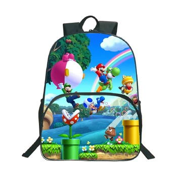 Super Mario Bag Students School Backpack Beautiful Popular Pattern School Bags Daily Backpack for Teens 
Super Mario Bag Students School Backpack Beautiful Popular Pattern School Bags Daily Backpack for Teens