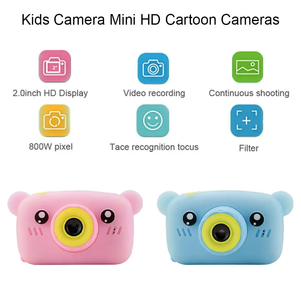 Children's HD Digital Camera 2 Inch Screen 1080P Video Recording, Anti-skid Anti-fall Design(Does Not Include SD Card)
Children's HD Digital Camera 2 Inch Screen 1080P Video Recording, Anti-skid Anti-fall Design(Does Not Include SD Card)