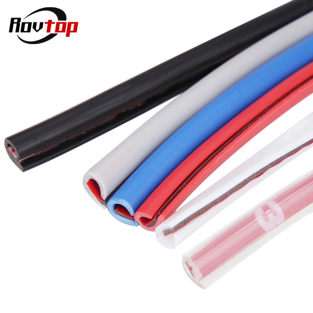 Rovtop 5M Car Door Edge Guard Scratch Protector Cover Strip Trim Molding Kit Anti Collision Bumper Protection Sticker Strip Z2
Rovtop 5M Car Door Edge Guard Scratch Protector Cover Strip Trim Molding Kit Anti Collision Bumper Protection Sticker Strip Z2