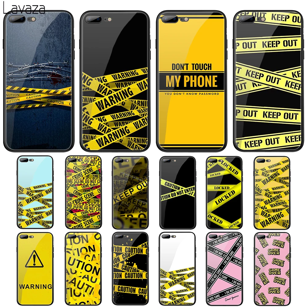 Lavaza Warning Tempered Glass Case for Apple iPhone 6 6s 7 8 Plus X 5 5S SE XS 11 Pro Max XR Cover
Lavaza Warning Tempered Glass Case for Apple iPhone 6 6s 7 8 Plus X 5 5S SE XS 11 Pro Max XR Cover