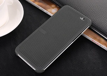 Ultra Thin Flip Leather Dot View Case Cover for 2014 HTC One E8 with Auto sleep wake function new case
Ultra Thin Flip Leather Dot View Case Cover for 2014 HTC One E8 with Auto sleep wake function new case