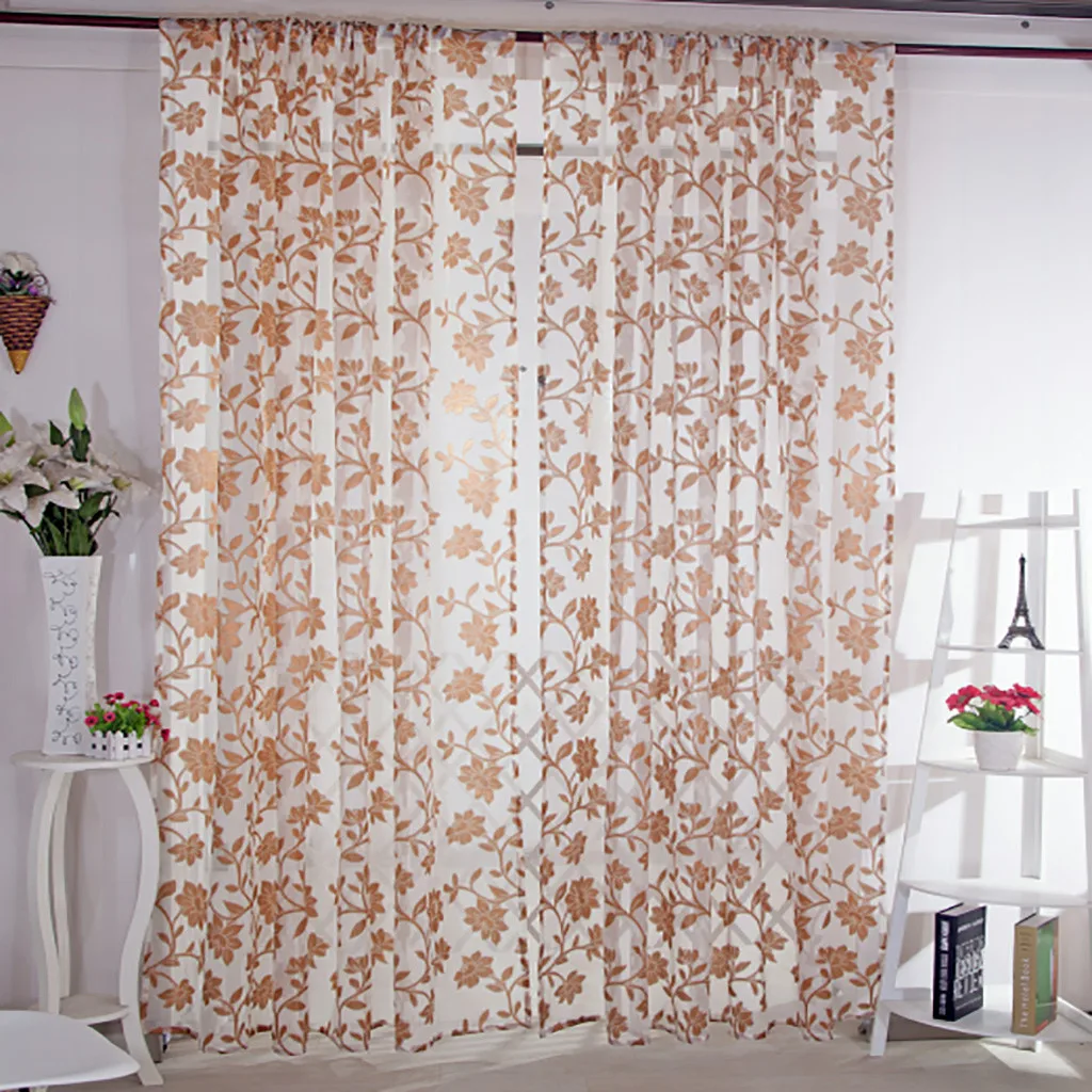 Gacsidy Store 2Pcs 200Ч100cm Curtain Tulle Window Curtain Drape Panel Sheer Scarf Valances Modern bedroom Living Room Curtains
Gacsidy Store 2Pcs 200Ч100cm Curtain Tulle Window Curtain Drape Panel Sheer Scarf Valances Modern bedroom Living Room Curtains