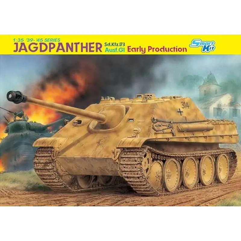 DRAGON 6458 1/35 Sd.Kfz.173 Jagdpanther Ausf.G1 Раннее Производство-набор моделей
DRAGON 6458 1/35 Sd.Kfz.173 Jagdpanther Ausf.G1 Раннее Производство-набор моделей
