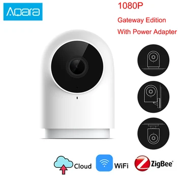 Aqara Smart Camera G2 Smart 1080P 140 Degrees View Smart Gateway Hub Wireless Zigbee Smart Devices work with Mi Home APP
Aqara Smart Camera G2 Smart 1080P 140 Degrees View Smart Gateway Hub Wireless Zigbee Smart Devices work with Mi Home APP