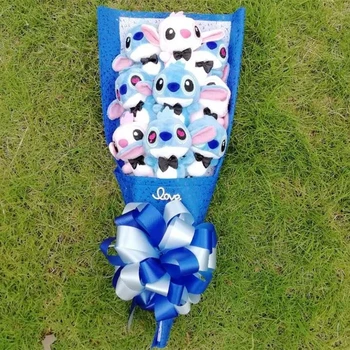Stuffed Animal Plush Toy Cute Stitch Cartoon Flowers Bouquets Wedding Decoration valentine's day Birthday Gift Christmas gift
Stuffed Animal Plush Toy Cute Stitch Cartoon Flowers Bouquets Wedding Decoration valentine's day Birthday Gift Christmas gift
