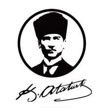 16*13.1cm Turkey Founder Mustafa Kemal Ataturk Car Sticker And Decals Funny Stickers Vinyl Decor Decals
16*13.1cm Turkey Founder Mustafa Kemal Ataturk Car Sticker And Decals Funny Stickers Vinyl Decor Decals