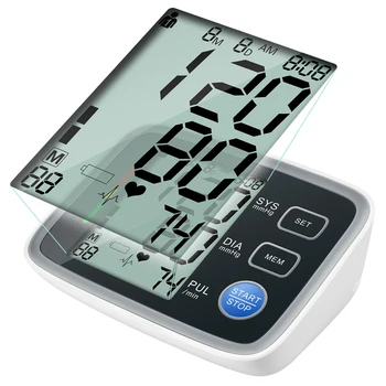Health Care Upper Arm Wrist Automatic Electronic Digital Blood Pressure Monitor Sphygmomanometer Heat Rate Meter
Health Care Upper Arm Wrist Automatic Electronic Digital Blood Pressure Monitor Sphygmomanometer Heat Rate Meter