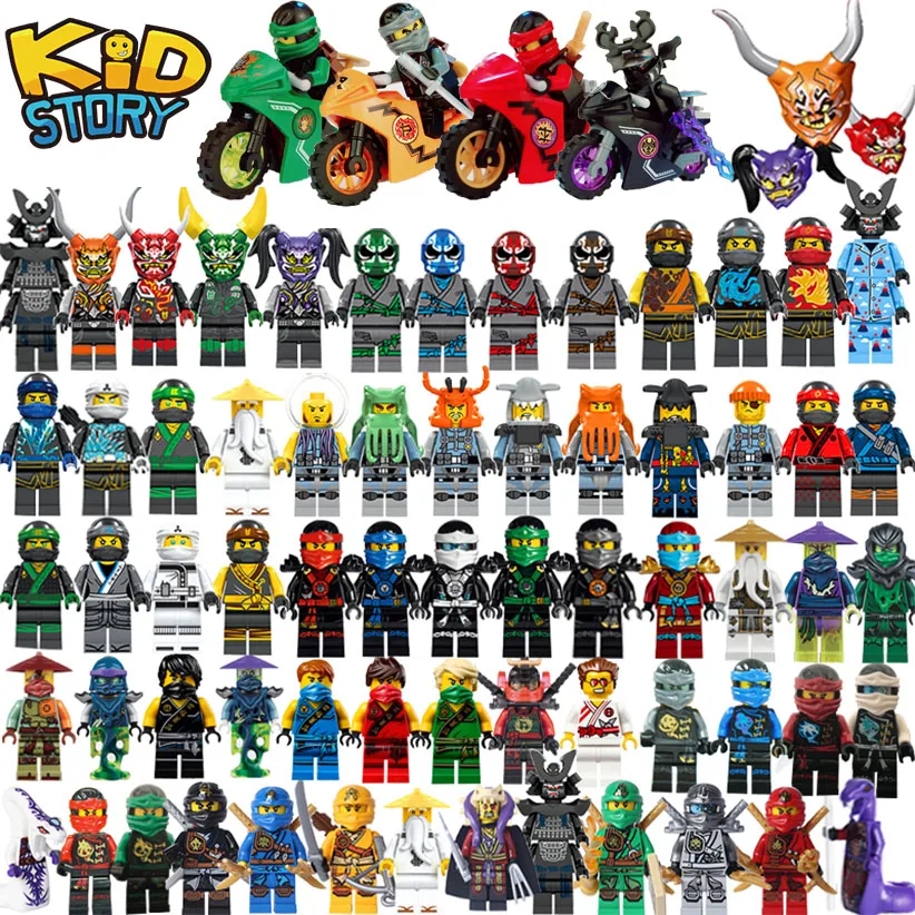 LEGOing Ninjago Motorcycle Figures Ninja Batman Nya Smith Kai Smith mini toys Compatible LegoINGly Building Blocks ChildernToys
LEGOing Ninjago Motorcycle Figures Ninja Batman Nya Smith Kai Smith mini toys Compatible LegoINGly Building Blocks ChildernToys