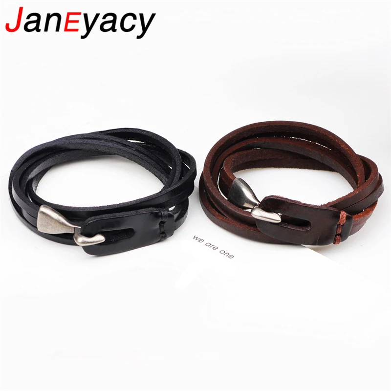 Janeyacy Fashion Genuine Leather Bracelets Men Pulseira Popular Boys Knight Courage Charm Multi-layer Leather Bracelets Women's
Janeyacy Fashion Genuine Leather Bracelets Men Pulseira Popular Boys Knight Courage Charm Multi-layer Leather Bracelets Women's