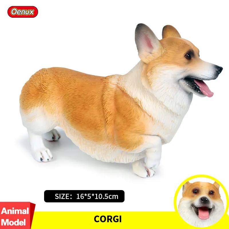 Oenux Welsh Corgi Pembroke Animals Action Figures Lovely Pet Dog PVC Model Figurine Decoration Collection Toy For Children Gift
Oenux Welsh Corgi Pembroke Animals Action Figures Lovely Pet Dog PVC Model Figurine Decoration Collection Toy For Children Gift