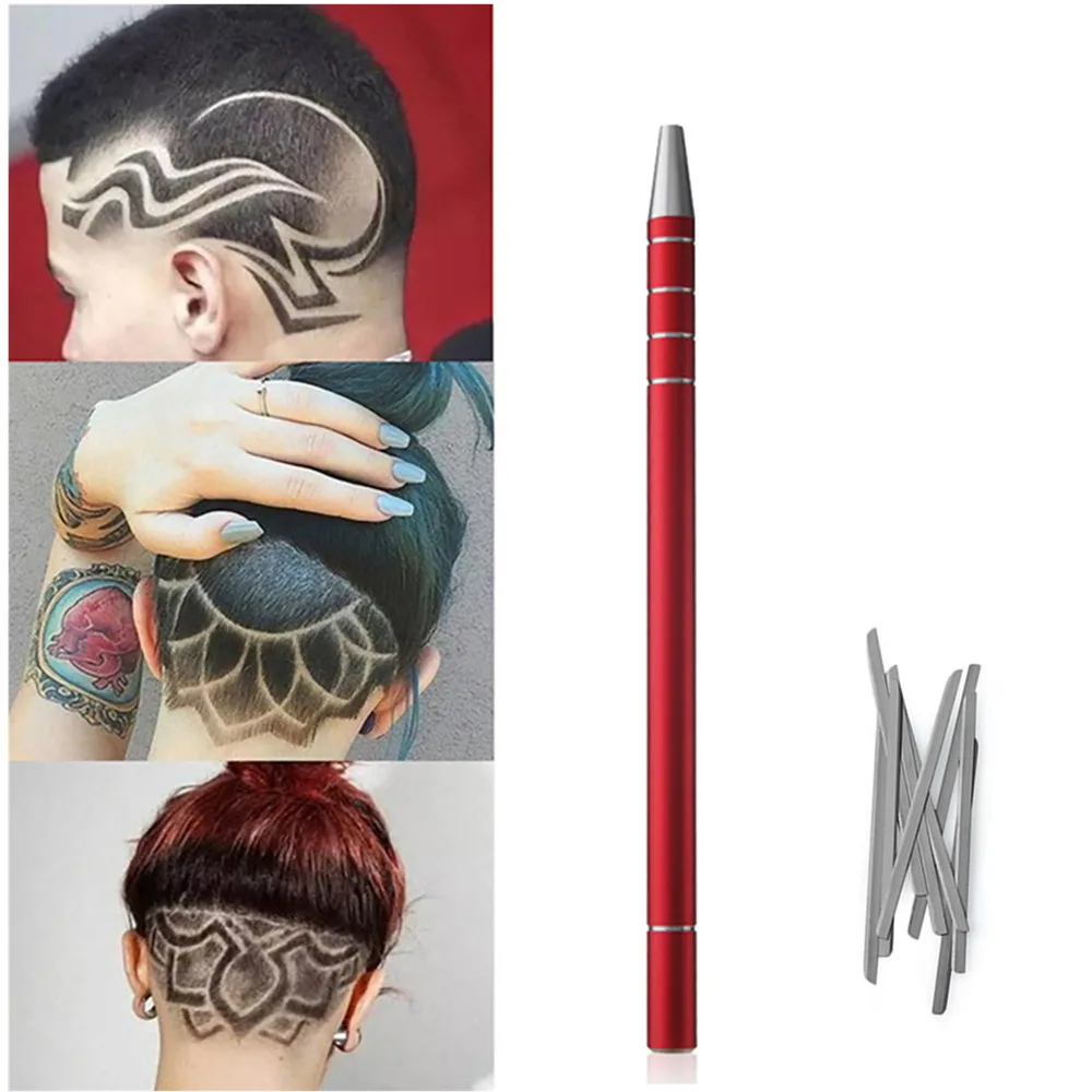 1Pack Hair Tattoo Razor Pen Set Eyebrow Hair Shaping Tool Pro Hair Trim Styling Device Hair Engraving Pen With 10 Blades+1 Tweez
1Pack Hair Tattoo Razor Pen Set Eyebrow Hair Shaping Tool Pro Hair Trim Styling Device Hair Engraving Pen With 10 Blades+1 Tweez