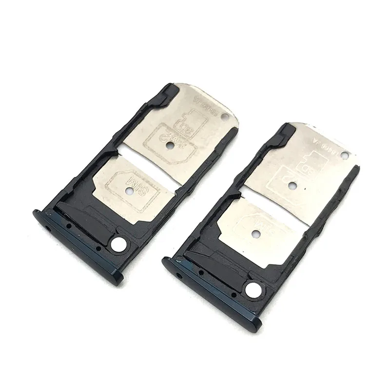 Фото 2 Pcs/Lot Dual SIM Card Holder Tray Slot For Motorola Z3 Play Replacement Spare Parts | Мобильные телефоны и аксессуары