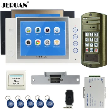 JERUAN Wired 8 inch Video Door Phone Record Intercom System kit 2 Monitor + NEW Waterproof Password HD Mini Camera 8GB TF Card
JERUAN Wired 8 inch Video Door Phone Record Intercom System kit 2 Monitor + NEW Waterproof Password HD Mini Camera 8GB TF Card