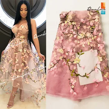 3D Applique Pink Flower Mesh Net Lace African French Net Lace Fabric 2019 High Quality Party Dresses Design 3D Net Lace Material
3D Applique Pink Flower Mesh Net Lace African French Net Lace Fabric 2019 High Quality Party Dresses Design 3D Net Lace Material