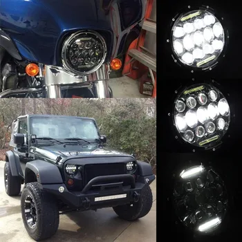2x 7inch 75W LED Headlights Bulb Halo DRL for Jeep Wrangler JK CJ LJ for Hummer H1 H2 LED Headlamp Projector Driving Lamps
2x 7inch 75W LED Headlights Bulb Halo DRL for Jeep Wrangler JK CJ LJ for Hummer H1 H2 LED Headlamp Projector Driving Lamps