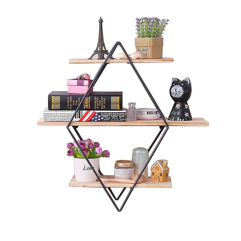 3 Layers Prismatic Wood Storage Racks Hanging Decor Storage Box Flower Pot Storage Racks Wall Figurines Display Shelves
3 Layers Prismatic Wood Storage Racks Hanging Decor Storage Box Flower Pot Storage Racks Wall Figurines Display Shelves