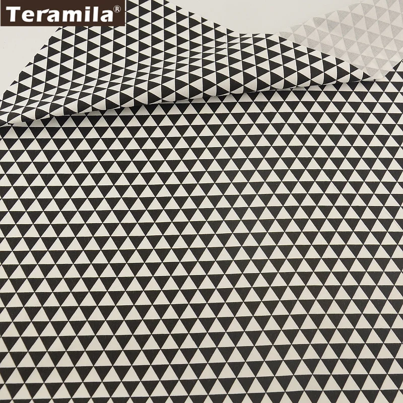Bed Sheet Patchwork Cotton Fabric Black Geometry Designs 145cm Width Home Textile TERAMILA Linen Fabric Material Quilting
Bed Sheet Patchwork Cotton Fabric Black Geometry Designs 145cm Width Home Textile TERAMILA Linen Fabric Material Quilting