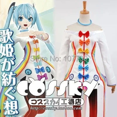 Vocaloid Hatsune Miku: Project DIVA Lolita Women Cos Anime Cosplay Costume Victorian Dress Skirt Clothing
Vocaloid Hatsune Miku: Project DIVA Lolita Women Cos Anime Cosplay Costume Victorian Dress Skirt Clothing