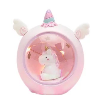 Lovely Unicorn Pink Angel battery power LED night light cute birthday gift for girl cartoon children toy bedroom table lamp
Lovely Unicorn Pink Angel battery power LED night light cute birthday gift for girl cartoon children toy bedroom table lamp