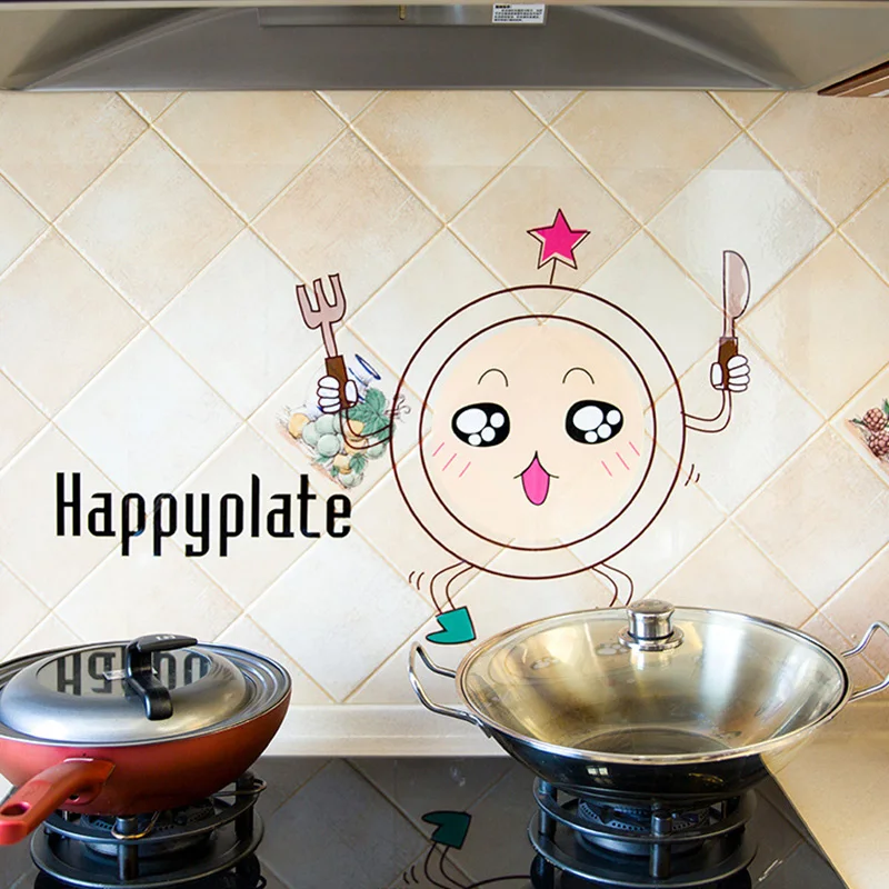 89*60CM Cute Cartoon Kitchen Stickers Waterproof And Proof Oil Sticker DIY Wall Art Decal Decoration Wallpapers Home Decor
89*60CM Cute Cartoon Kitchen Stickers Waterproof And Proof Oil Sticker DIY Wall Art Decal Decoration Wallpapers Home Decor
