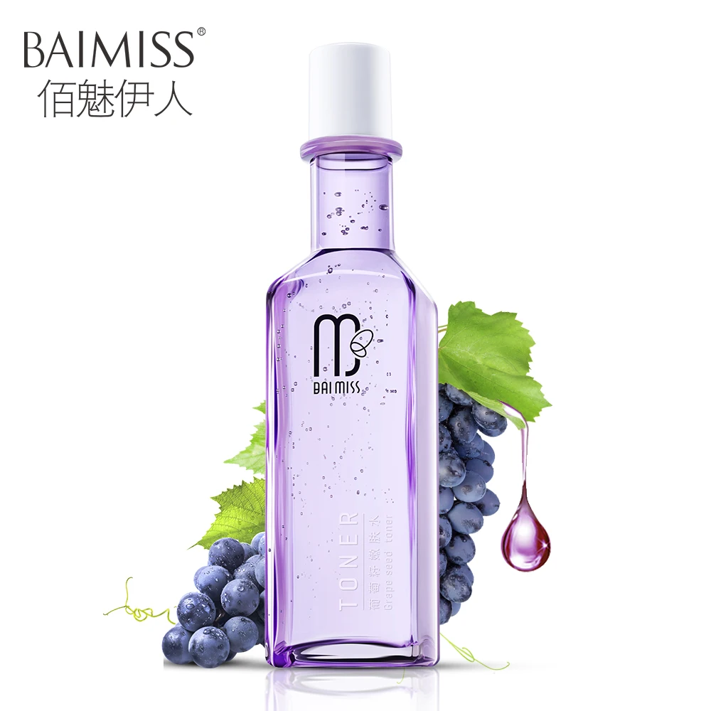 BAIMISS Grape Seed Toner Anti-Aging Moisturizing Oil-control Whitening Repairing Skin Making Skin Tender Skin Care Beauty 130ML
BAIMISS Grape Seed Toner Anti-Aging Moisturizing Oil-control Whitening Repairing Skin Making Skin Tender Skin Care Beauty 130ML