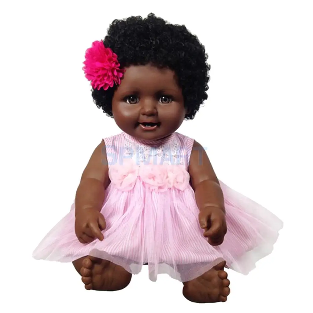 Lifelike Vinyl Reborn 20inch African American Baby Boy Doll Toddler Doll Kids Birthday Gift Christmas Gift
Lifelike Vinyl Reborn 20inch African American Baby Boy Doll Toddler Doll Kids Birthday Gift Christmas Gift