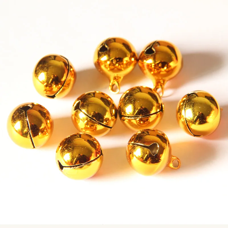 Gold Party Bells 20pcs/Lot Decoration Bell Pendant 6 8 10 12 14 16 18 20 25mm Charm for DIY Jewelry Making Pet Jingle bells
Gold Party Bells 20pcs/Lot Decoration Bell Pendant 6 8 10 12 14 16 18 20 25mm Charm for DIY Jewelry Making Pet Jingle bells