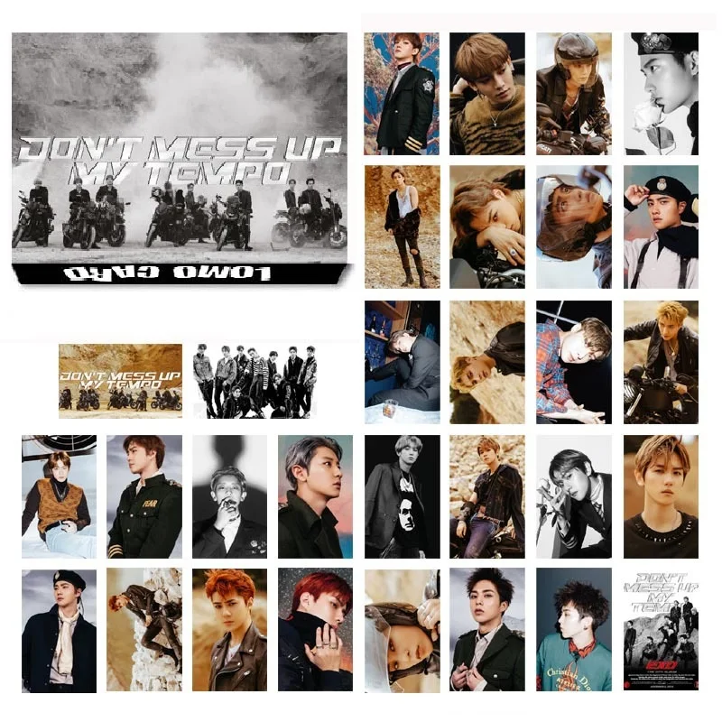 Hot 30Pcs/Set KPOP EXO 01 Album Self Made Paper Lomo Card Photo Card Poster Fans Gift Collection Stationery Set
Hot 30Pcs/Set KPOP EXO 01 Album Self Made Paper Lomo Card Photo Card Poster Fans Gift Collection Stationery Set