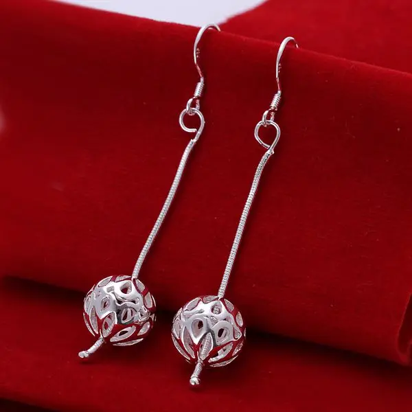 925 jewelry silver plated earrings,925-sterling-silver fashion jewelry , Snake Chain and Hollow Ball /cwala eaeamrla LKNSPCE167
925 jewelry silver plated earrings,925-sterling-silver fashion jewelry , Snake Chain and Hollow Ball /cwala eaeamrla LKNSPCE167