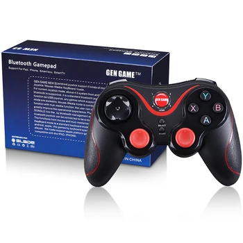 GEN GAME New S3 Wireless Bluetooth 3.0 Gamepad Joystick Game Controller for Android Smartphone iphone Mobile Phones PC TV BOX
GEN GAME New S3 Wireless Bluetooth 3.0 Gamepad Joystick Game Controller for Android Smartphone iphone Mobile Phones PC TV BOX