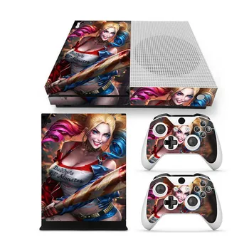 Harley Quinn Skin Sticker Cover Protector Vinyl Sticker For XBOX ONE Slim Console Kinect and 2 Controller Skin
Harley Quinn Skin Sticker Cover Protector Vinyl Sticker For XBOX ONE Slim Console Kinect and 2 Controller Skin