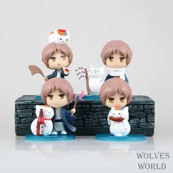 Anime Figure 10 CM 4PCS/SET Cartoon Natsume Yuujinchou Natsume Takashi With Nyanko Sensei Q Version PVC Action Figure Toys Model
Anime Figure 10 CM 4PCS/SET Cartoon Natsume Yuujinchou Natsume Takashi With Nyanko Sensei Q Version PVC Action Figure Toys Model