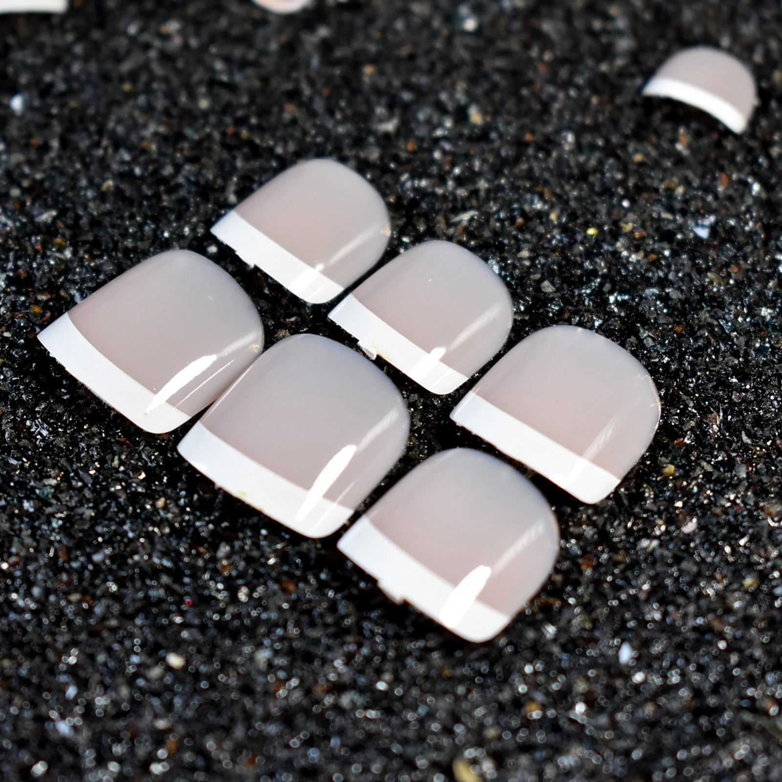 Artificial Fake Nail Tips Natural French Toenails Beige Natural False Nails For Toes Daily Style Z564
Artificial Fake Nail Tips Natural French Toenails Beige Natural False Nails For Toes Daily Style Z564