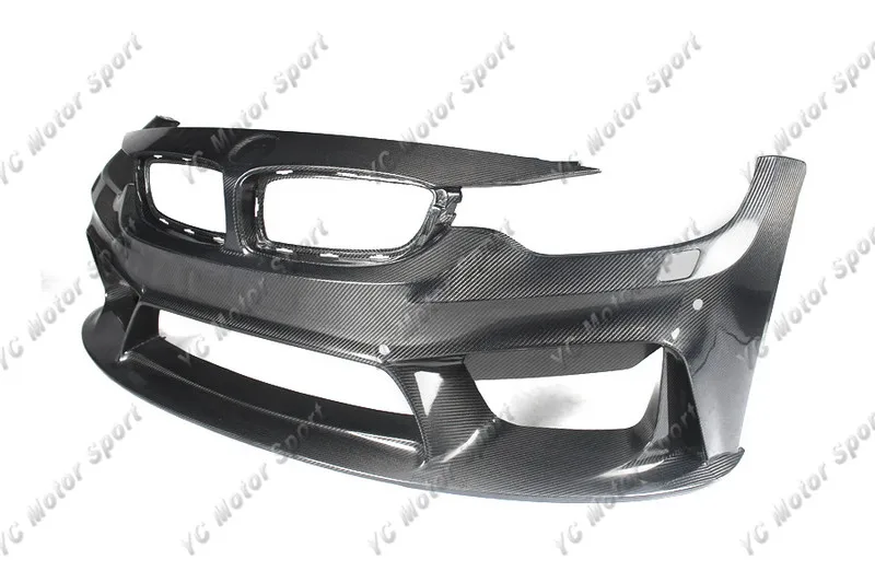 2014-2017 BMW F80 M3 F82 F83 M4 3D Design Style Front Bumper CF (5)_
