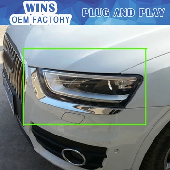 Car-Styling Headlight Chrome trim lamp eyebrow cover sticker decoration strip for AUDI Q3 2013 2014 2015 head lamp eyebrow trim
Car-Styling Headlight Chrome trim lamp eyebrow cover sticker decoration strip for AUDI Q3 2013 2014 2015 head lamp eyebrow trim
