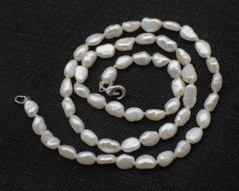 freshwater pearl white bearouqe 4-6mm chocker necklace nature 16" FPPJ wholesale beads
freshwater pearl white bearouqe 4-6mm chocker necklace nature 16" FPPJ wholesale beads