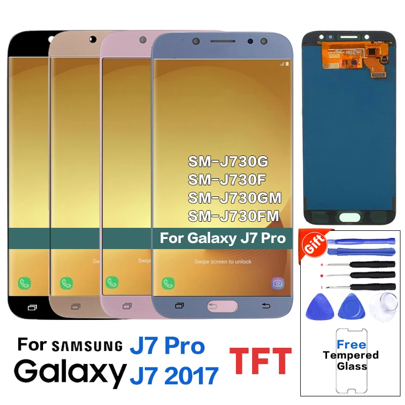For Samsung Galaxy J7 Pro 2017 J730F LCD Display Touch Screen Digitizer For Galaxy J7 Pro 2017 J730 LCD Screen Replacement+Tools
For Samsung Galaxy J7 Pro 2017 J730F LCD Display Touch Screen Digitizer For Galaxy J7 Pro 2017 J730 LCD Screen Replacement+Tools