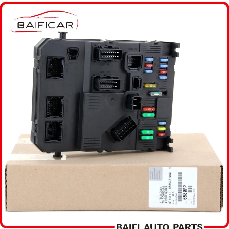 Baificar Brand New Genuine BSI Fuse Box 6580.FP Central Electronics Control Unit 6580FP 9646777280 BSI E01-00 For Peugeot 206
Baificar Brand New Genuine BSI Fuse Box 6580.FP Central Electronics Control Unit 6580FP 9646777280 BSI E01-00 For Peugeot 206