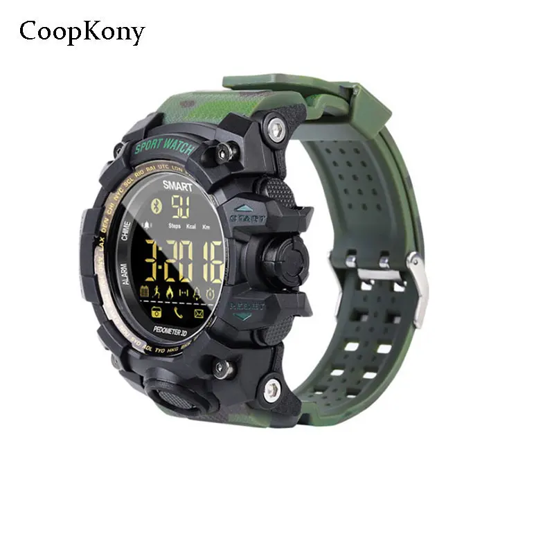 

Coopkony Smart Watch Pedometer Smart-watch Call Message Remind Smart Watches Waterproof Remote Camera for IOS Android Phone