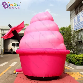 Factory outlet 3m/10ft high quality inflatable pink ice cream toy for decoration in shop or party set customized logo
Factory outlet 3m/10ft high quality inflatable pink ice cream toy for decoration in shop or party set customized logo