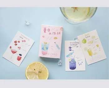 28 Pcs/Set Creative Summer Drink Life LOMO Card Mini Postcard/Greeting Card/Birthday Envelope Gift Card
28 Pcs/Set Creative Summer Drink Life LOMO Card Mini Postcard/Greeting Card/Birthday Envelope Gift Card
