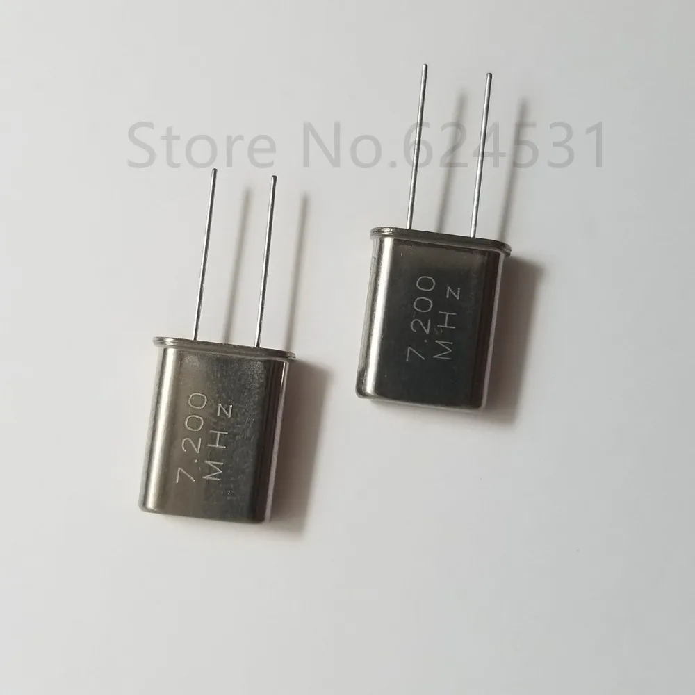 10pcs HC-49U In-Line Passive Quartz Crystal 7.2MHZ 7.200MHZ 7.2M Crystal Resonator
10pcs HC-49U In-Line Passive Quartz Crystal 7.2MHZ 7.200MHZ 7.2M Crystal Resonator