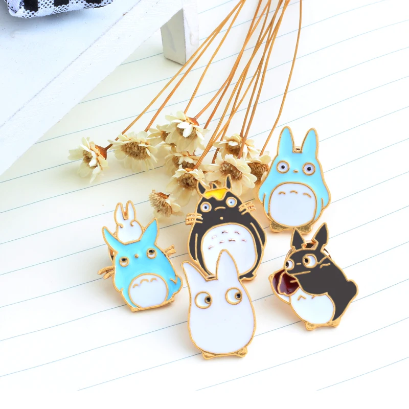Cartoon Brooch Button Pins Women Denim Jackets Brooches Lapel Badge Totoro Enamel Pins Kids Clothes Bag Badges Fashion Jewelry
Cartoon Brooch Button Pins Women Denim Jackets Brooches Lapel Badge Totoro Enamel Pins Kids Clothes Bag Badges Fashion Jewelry