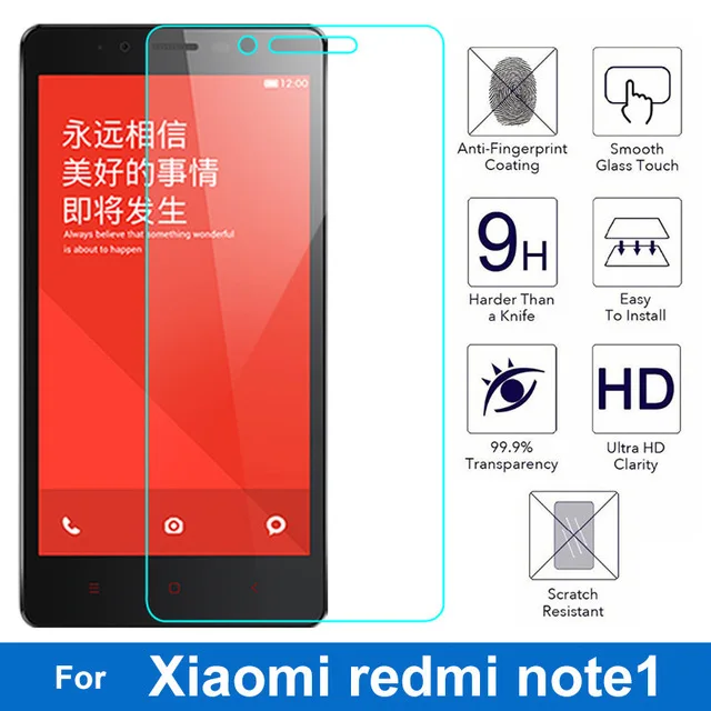 Tempered Glass For Xiaomi Redmi Note MT6592 Case Screen Protector on Xiomi redmi note 4G note 1 1th Film Cover GLAS Sklo Fundas
Tempered Glass For Xiaomi Redmi Note MT6592 Case Screen Protector on Xiomi redmi note 4G note 1 1th Film Cover GLAS Sklo Fundas