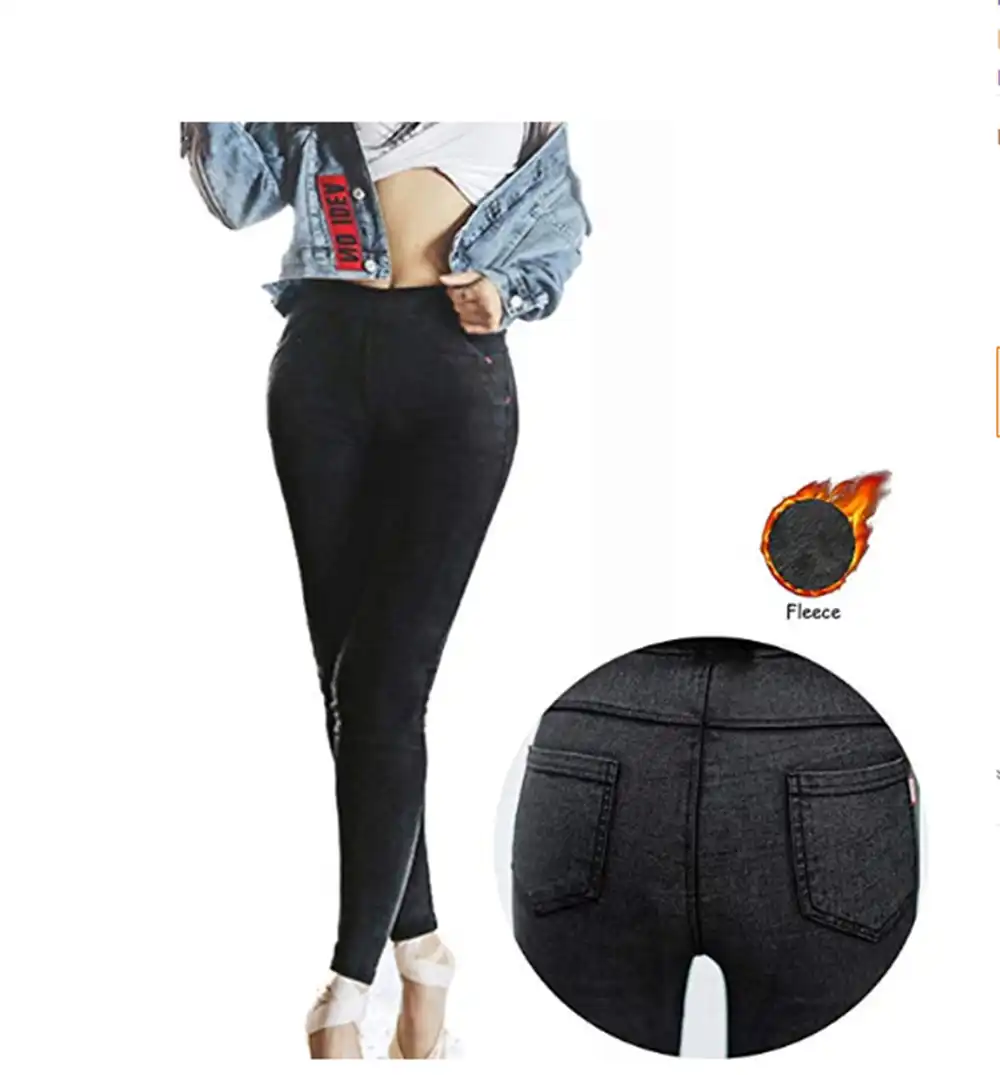 thermal jeans women