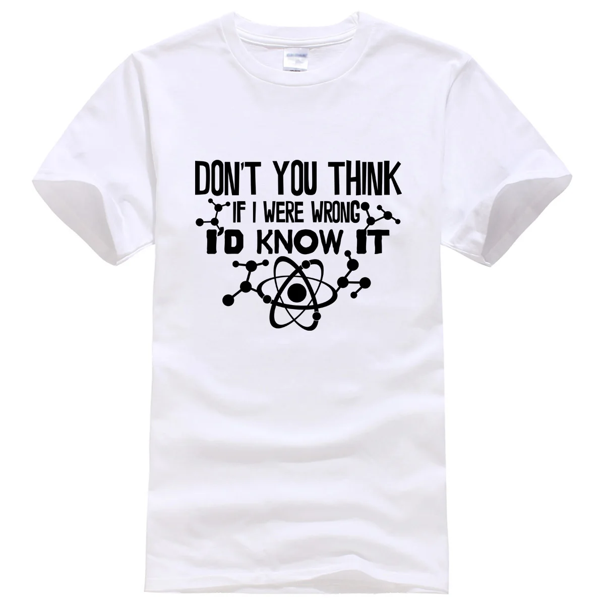 Don't You Think If I Were Wrong I'd Know It Men's T-shirt 2019 summer T-shirts 100% cotton fashion harajuku t shirt men top kpop
Don't You Think If I Were Wrong I'd Know It Men's T-shirt 2019 summer T-shirts 100% cotton fashion harajuku t shirt men top kpop
