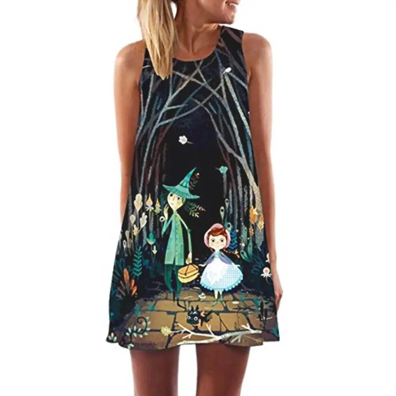 KANCOOLD dress new high quality Loose Summer Vintage Sleeveless 3D Floral Print Dress Bohe Tank Short Mini dress women AP24
KANCOOLD dress new high quality Loose Summer Vintage Sleeveless 3D Floral Print Dress Bohe Tank Short Mini dress women AP24