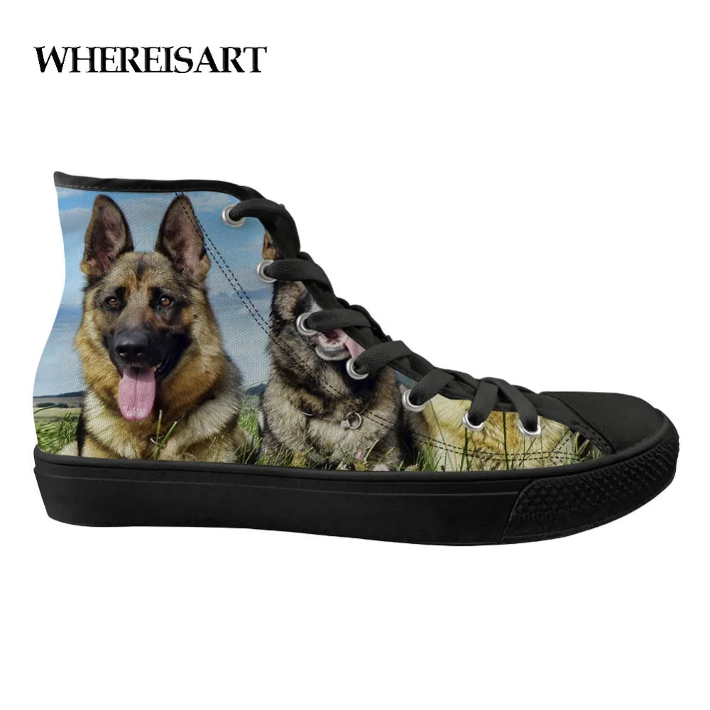 WHEREISART Husky Dog Print Shoes Male Fashion High Top Canvas Shoes Studnets Animals Casual Men's Canvas Shoes Simple Design
WHEREISART Husky Dog Print Shoes Male Fashion High Top Canvas Shoes Studnets Animals Casual Men's Canvas Shoes Simple Design
